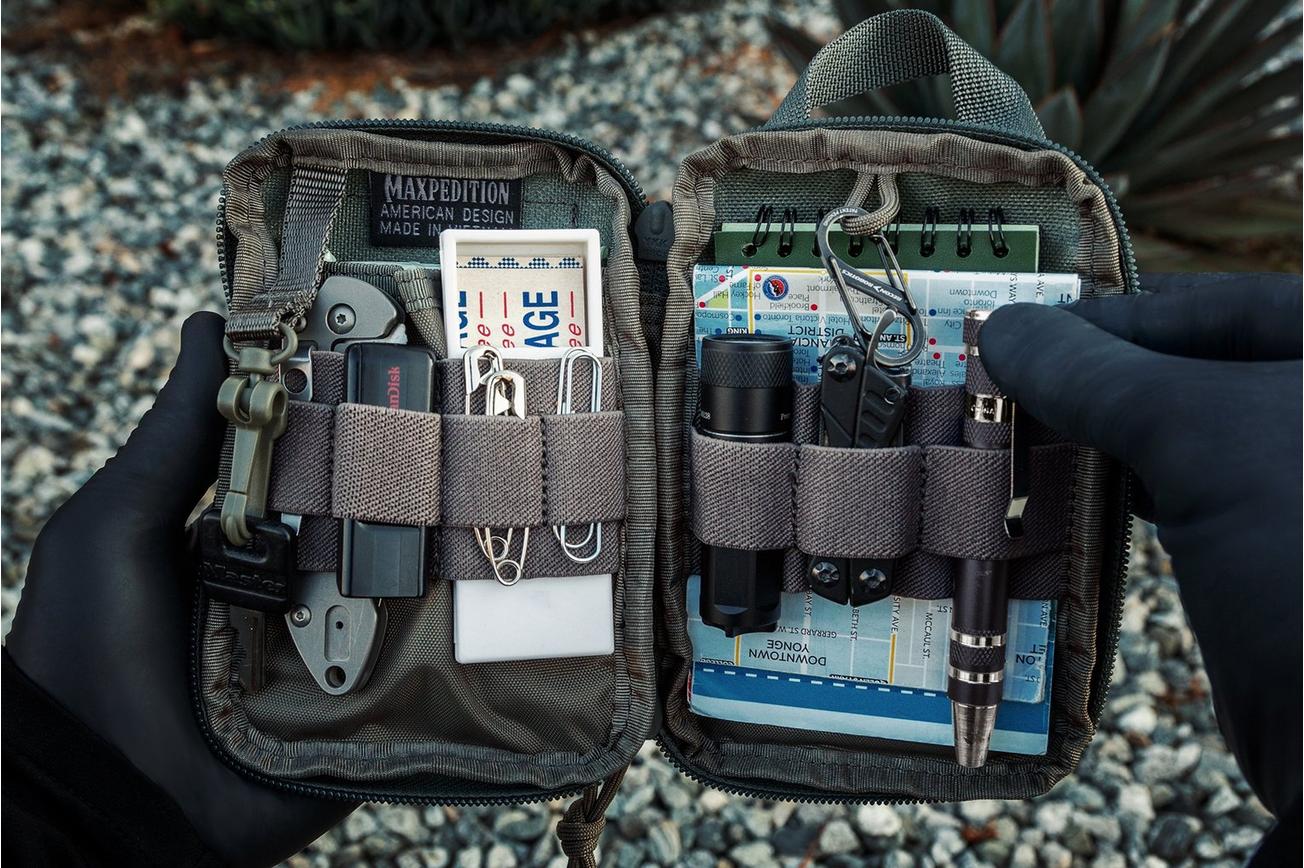 Maxpedition Mini Pocket Organizer pouch, bladgroen