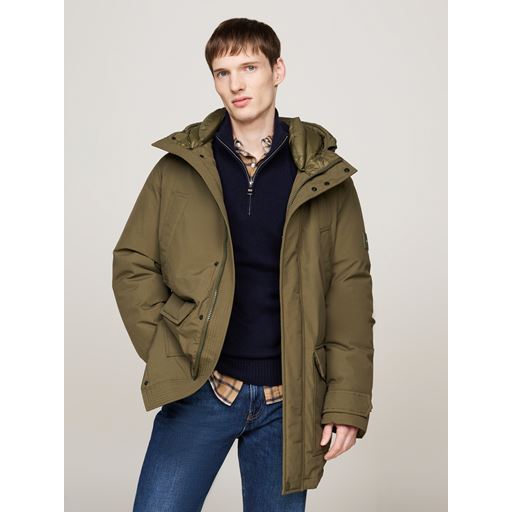 Tommy Hilfiger Rockie Down Parka Jakke, Army Green, L