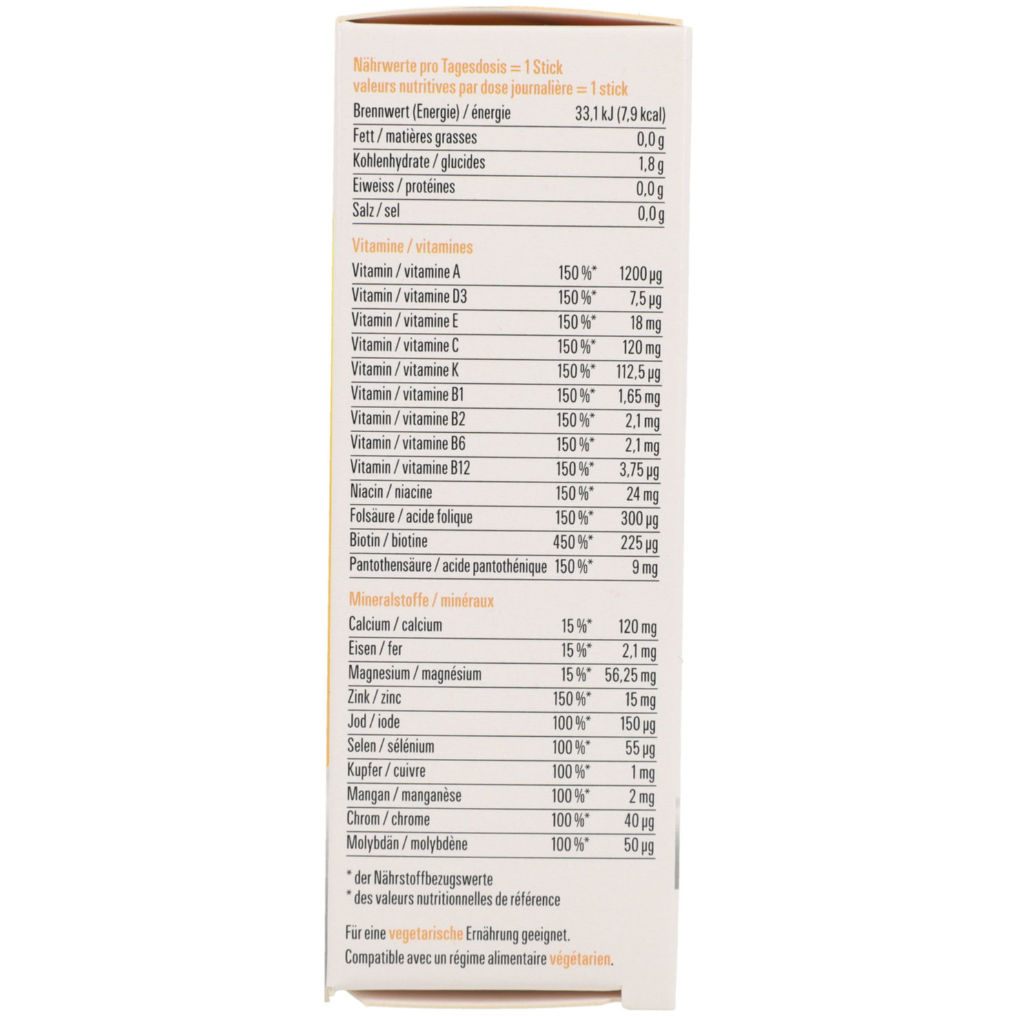 Axamine MultiVit Sticks 24 Stück