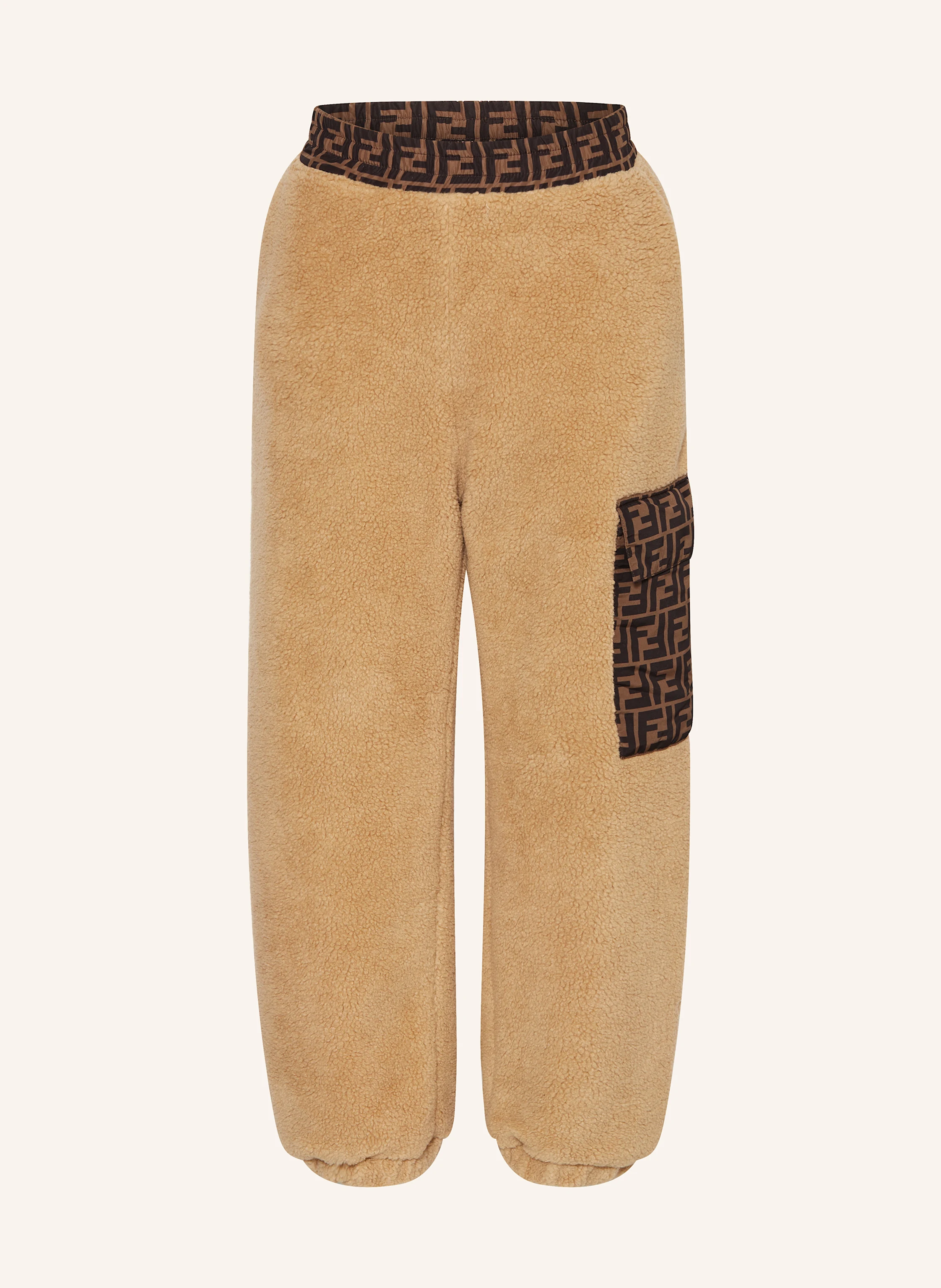FENDI Teddyfell-Hose