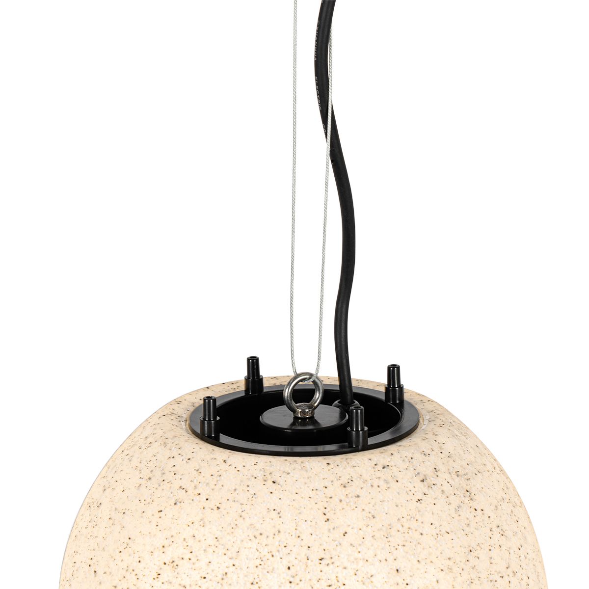 Smart buitenlamp grijs 25 cm IP65 incl. Wifi A60 - Nura