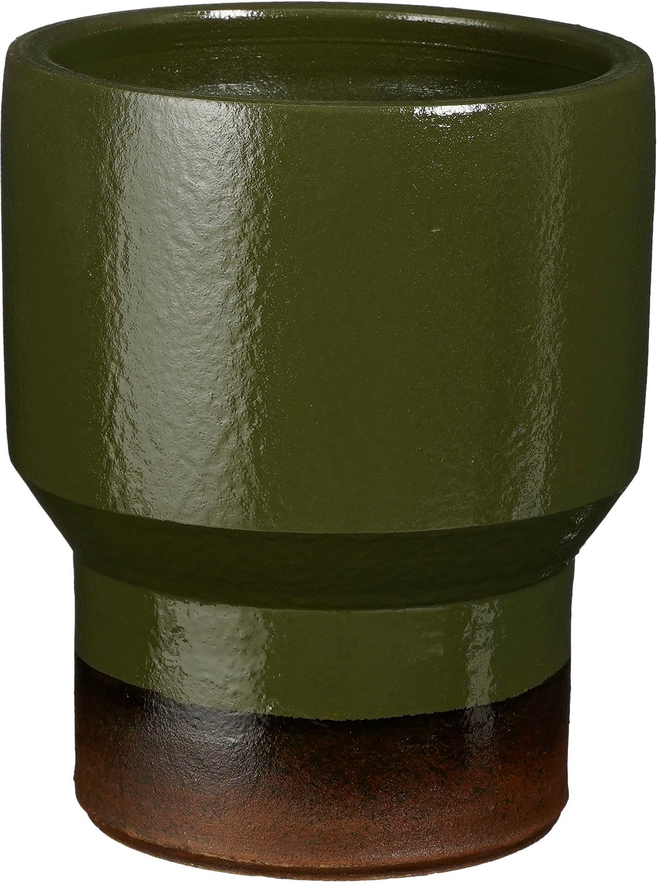 Mica Decorations bloempot Coimbra groen D 16 H 20 cm