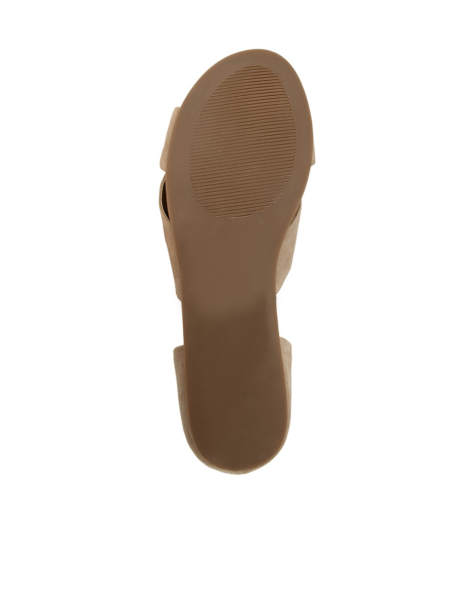 Veloursleder Klassische Sandalen