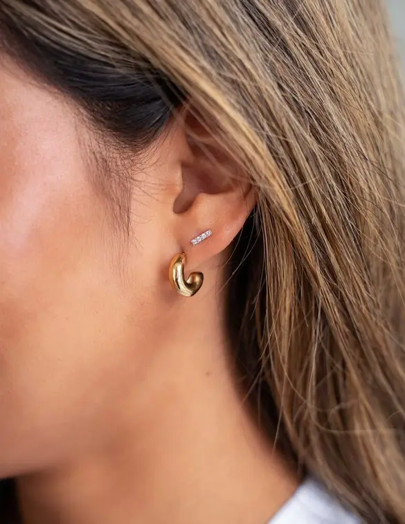 My Jewellery Studs met 4 strass steentjes MJ08522