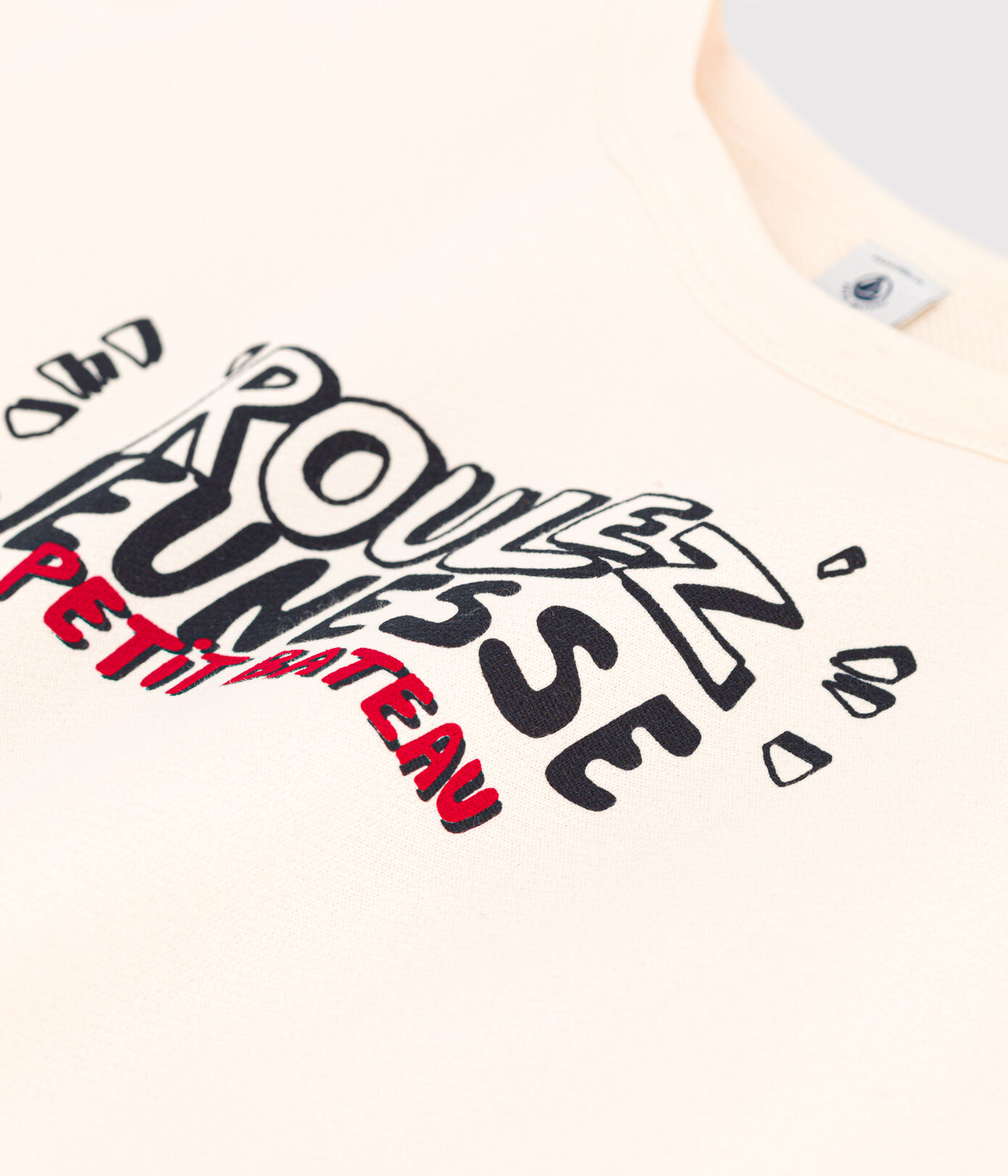 Sweatshirt imprimé en molleton enfant fille / garçon