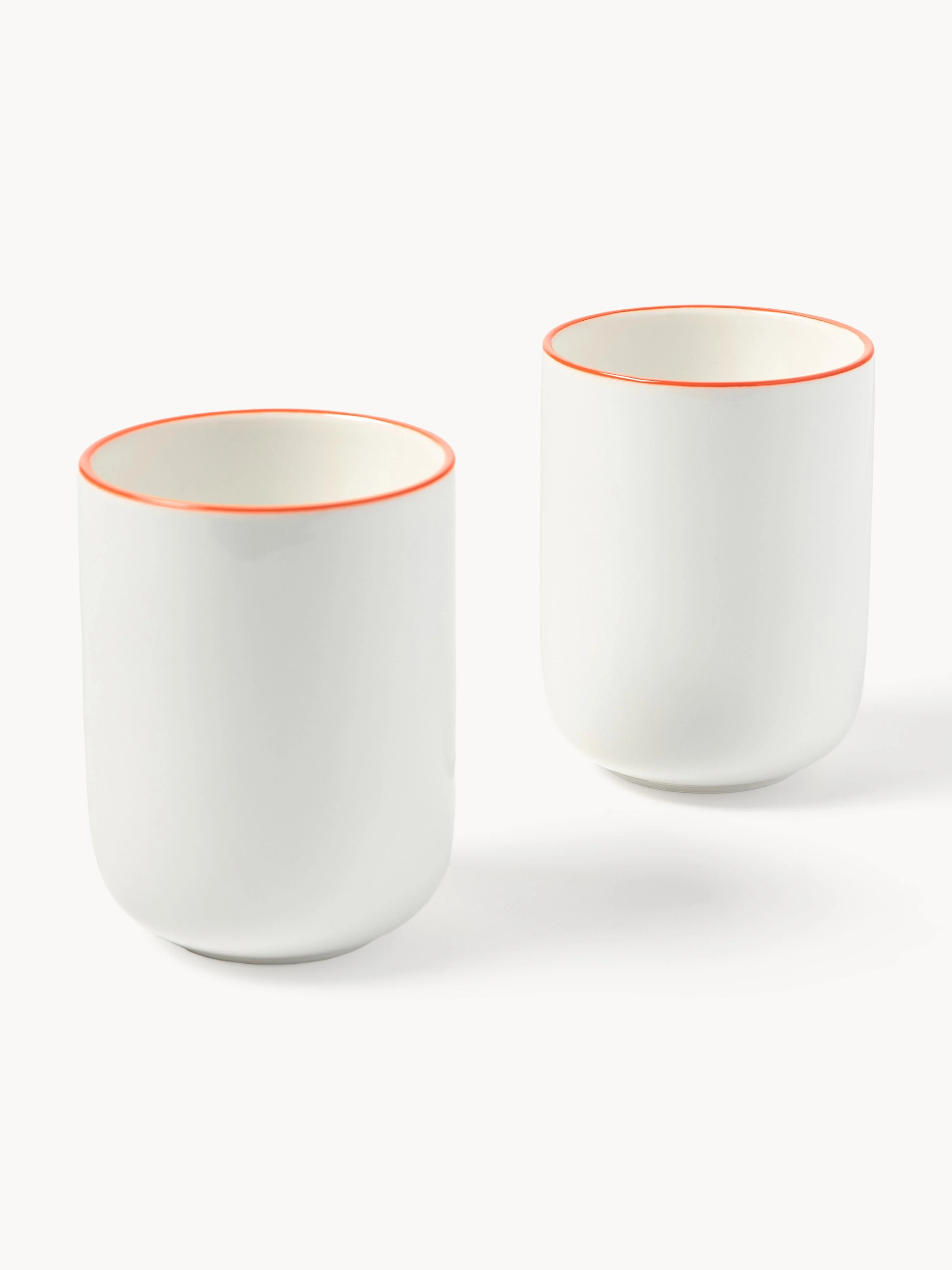 Porseleinen beker Facile, 2 stuks