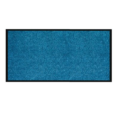 Tapis de sol absorbant RAINBOW - 90 x 150 cm - en polyamide - bleu