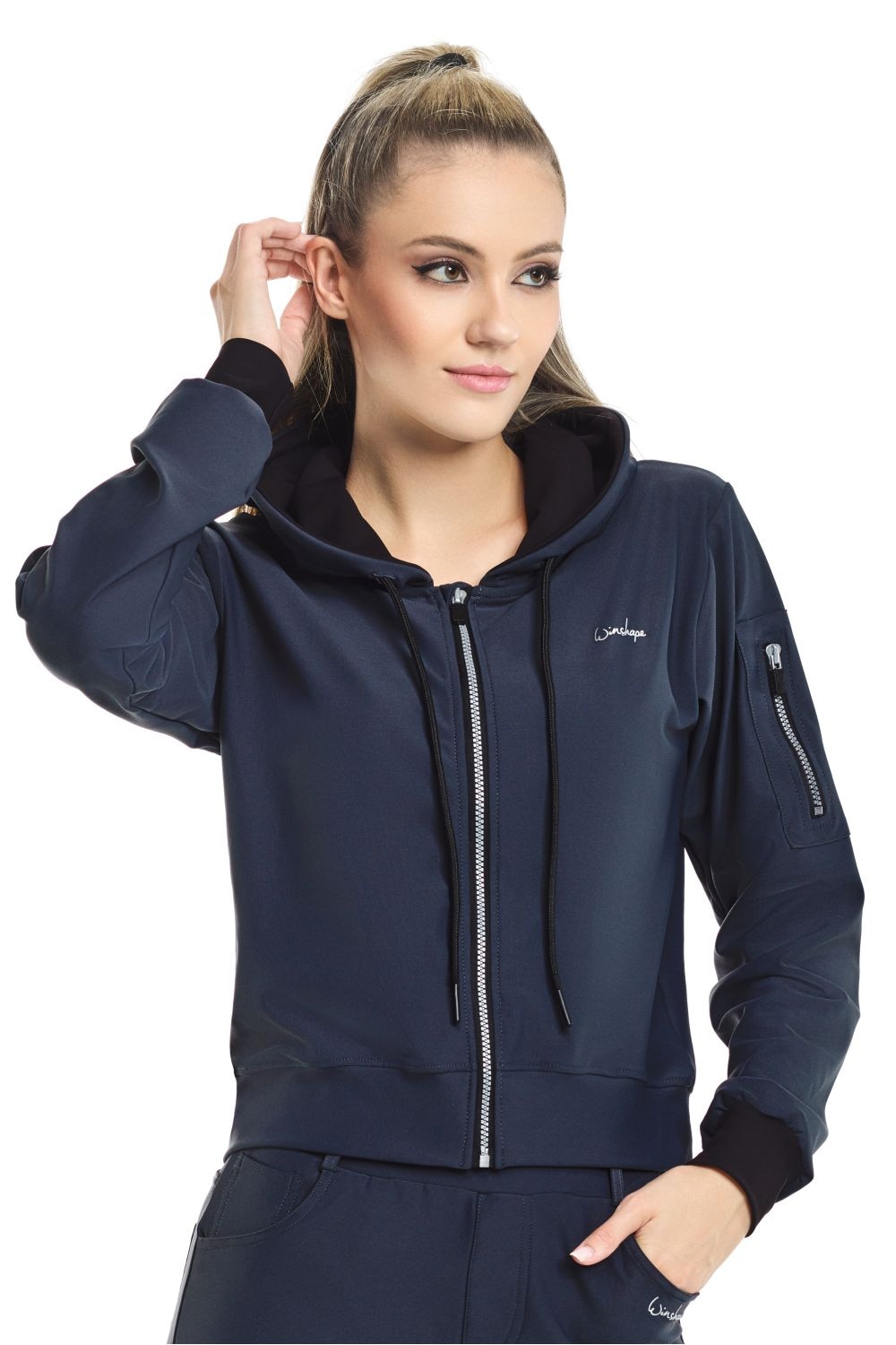 Winshape Trainingsjacke »Functional Comfort One Pocket Jacket« J009C