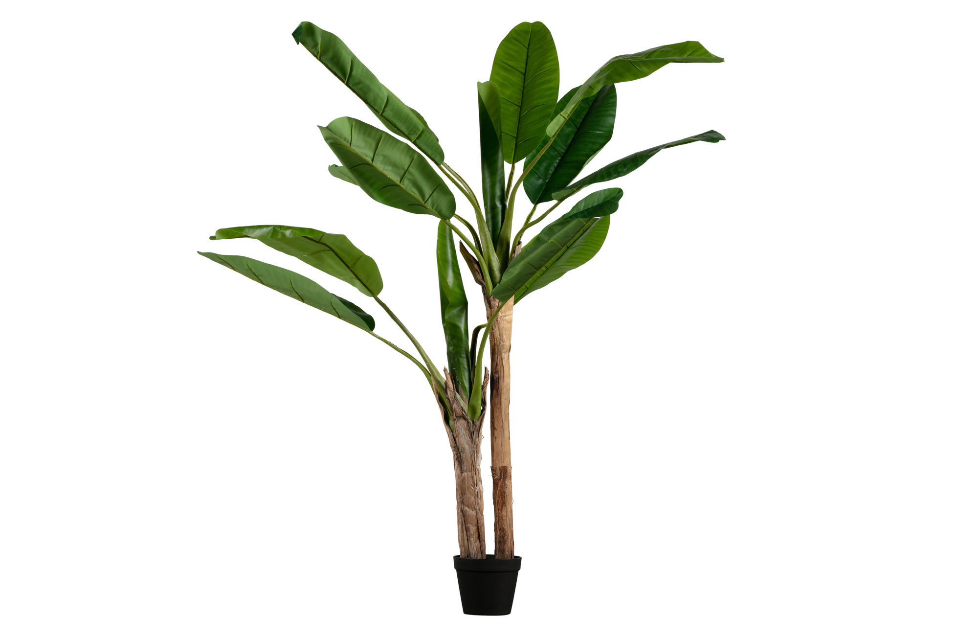 WOOOD kunstplant Bananenplant groen Bananenplant kunstplant groen 138CM