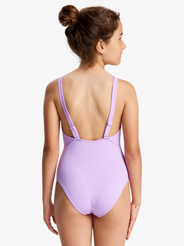 Solid Active One-Piece Maillot de bain une pièce Violet Filles 6-16 ans