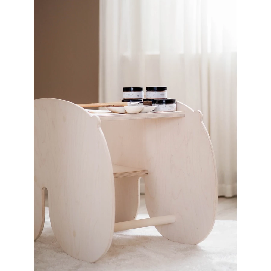 Fitwood NUPPU Schaukelpferd Birke