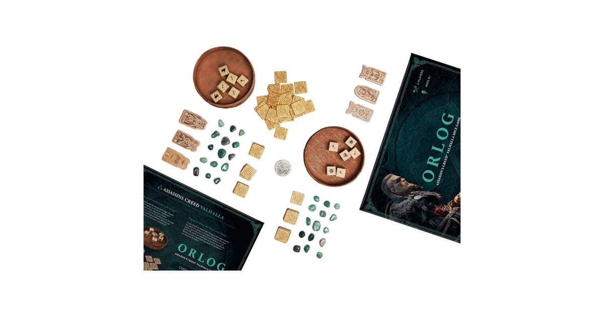 AsmodeeAssassin’s Creed Valhalla! Orlog Dice Game Dobbelspel  (Engels, 2 spelers, 10 - 15 minuten, Vanaf 8 jaar)