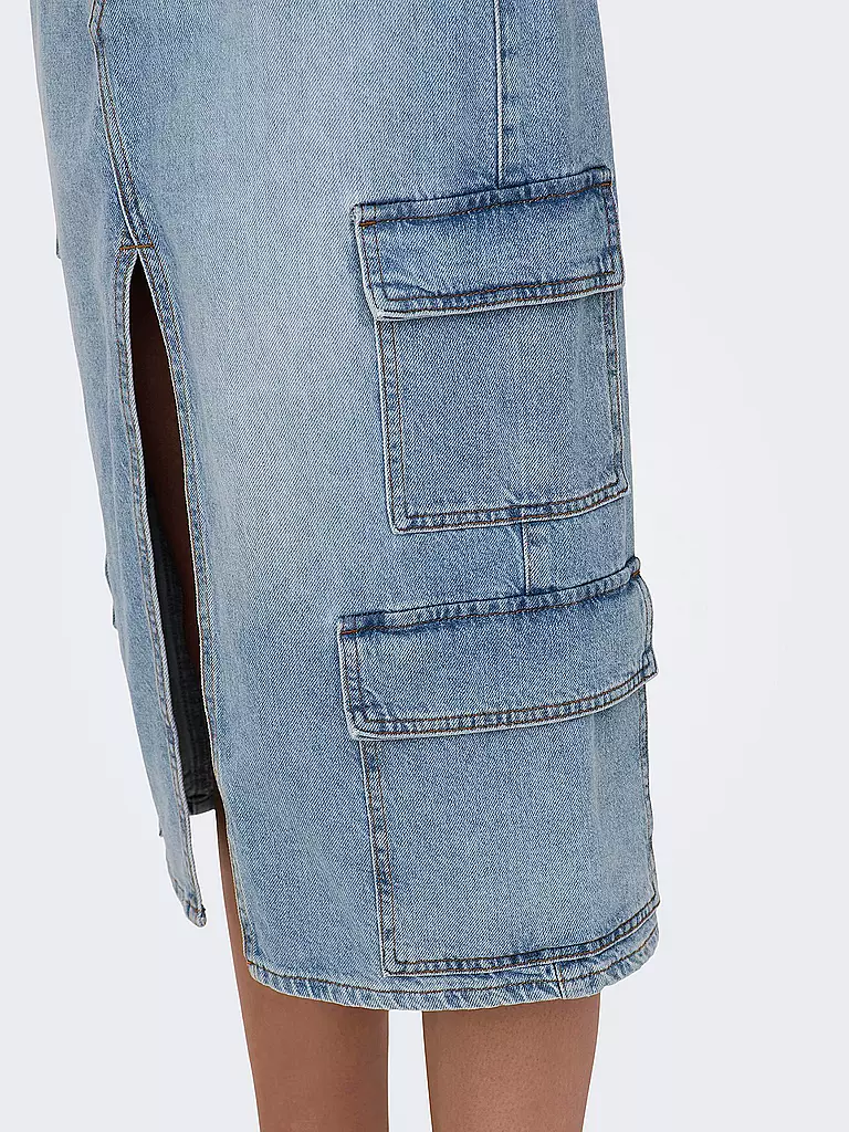 ONLY Jeansrock ONLPOSEY hellblau