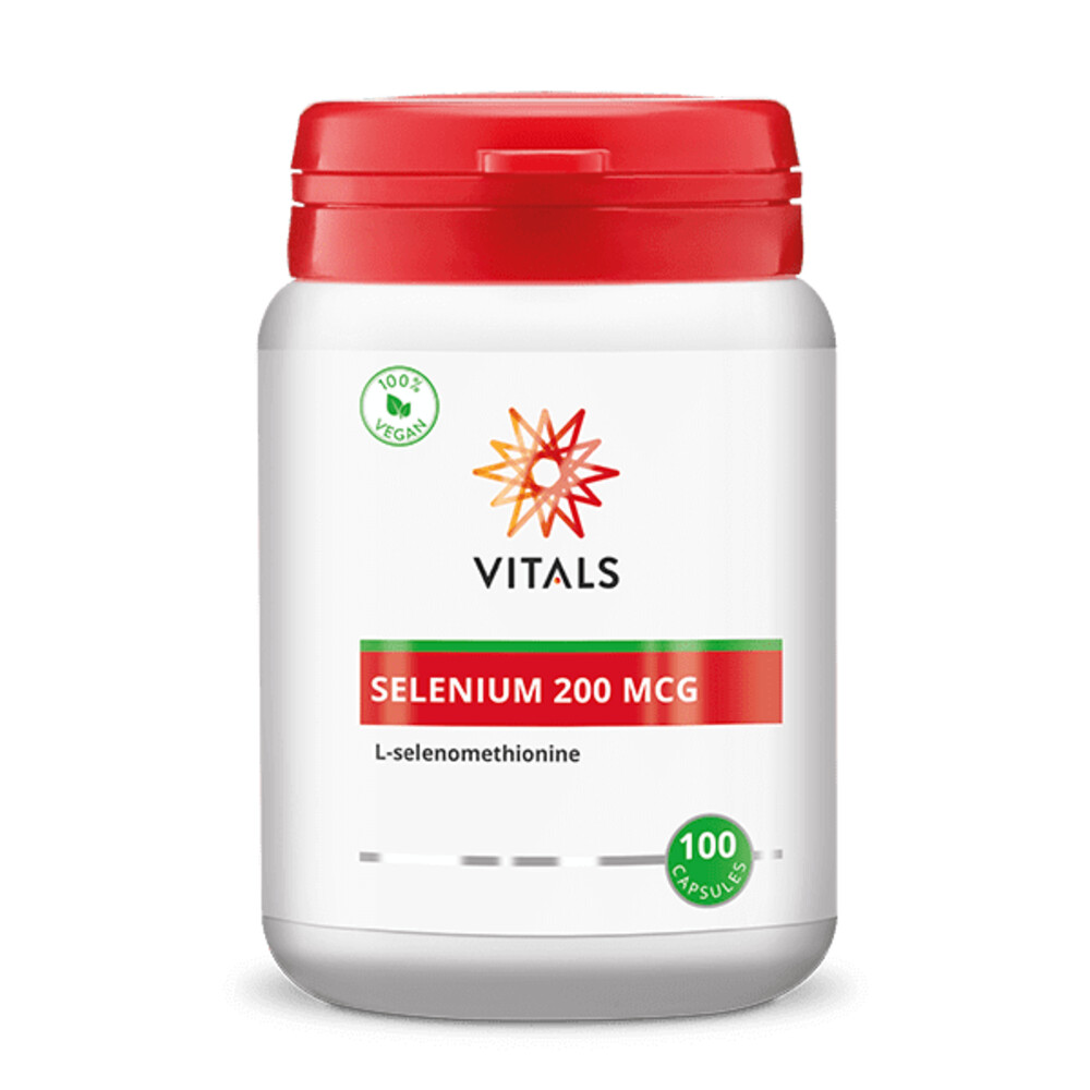 Vitals Selenium 200mcg100 capsules