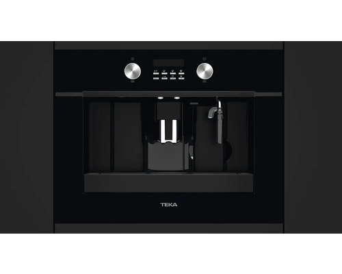 TEKA inbouw volautomatische koffiemachine met uitneembaar waterreservoir, zwart glas CLC855GM