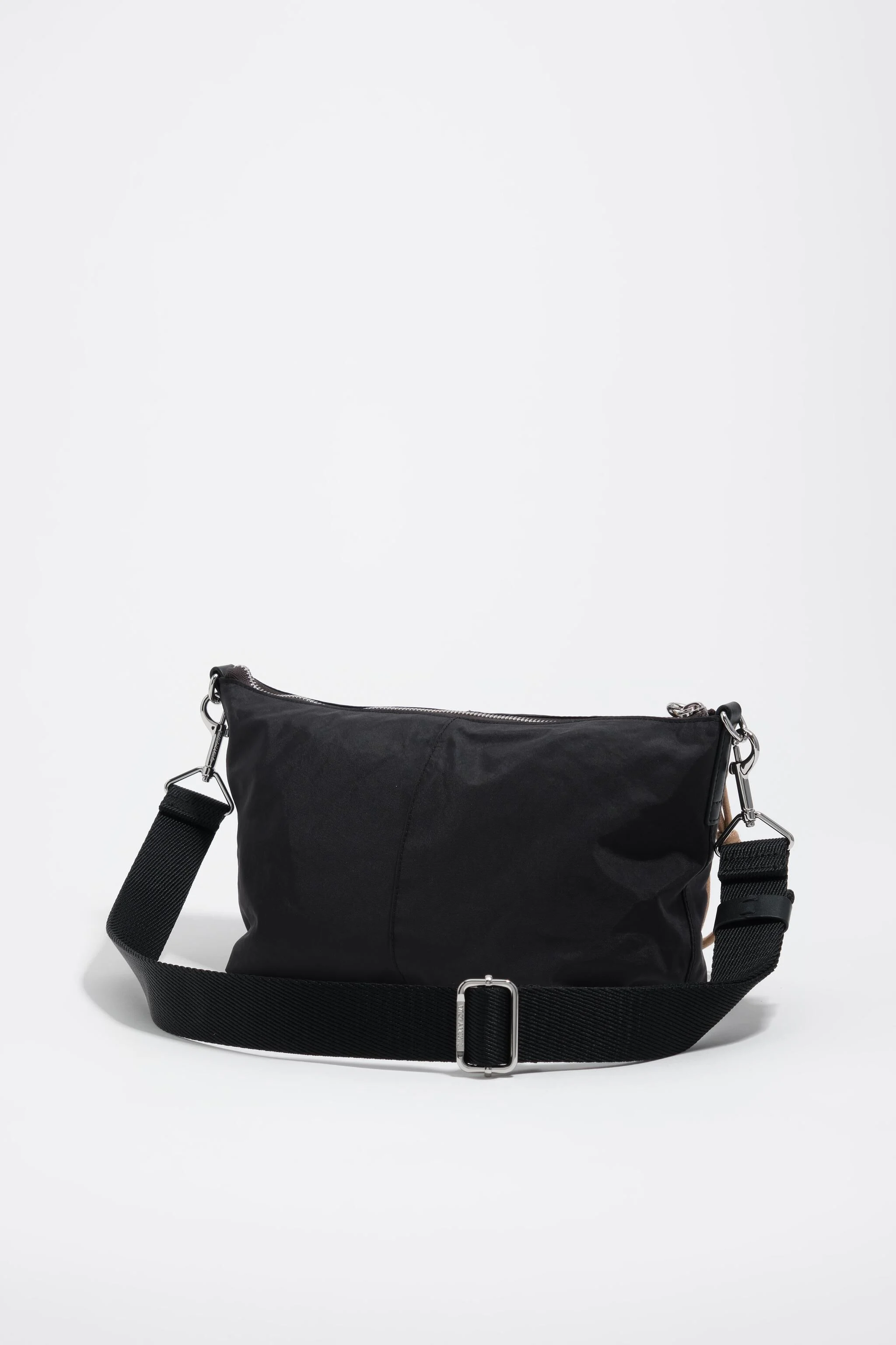Bolsa Trapecio de náilon preto
