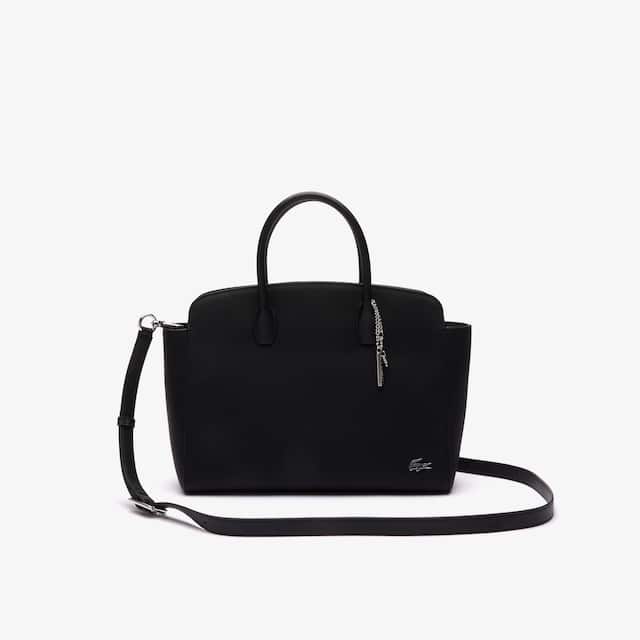 Sac à main Daily Lifestyle en toile enduite Sacs à main & Cabas - Noir - Lacoste - Femme