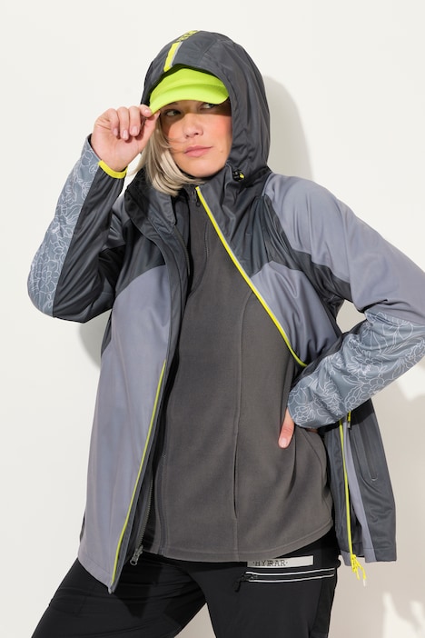 Funktionsjacke, wasserdich, 2-Wege-Zipper