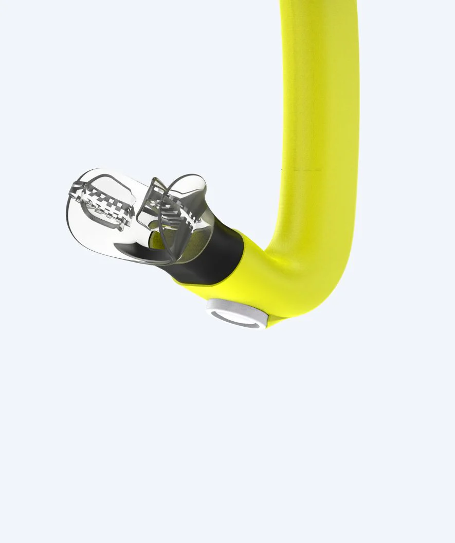 Speedo centersnorkel til junior - Bullet Head - Gul/turkis