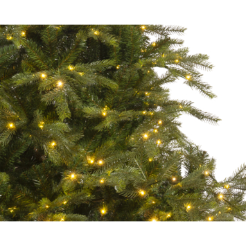 Everlands kunstkerstboom Grandis Fir 240 cm inclusief verlichting