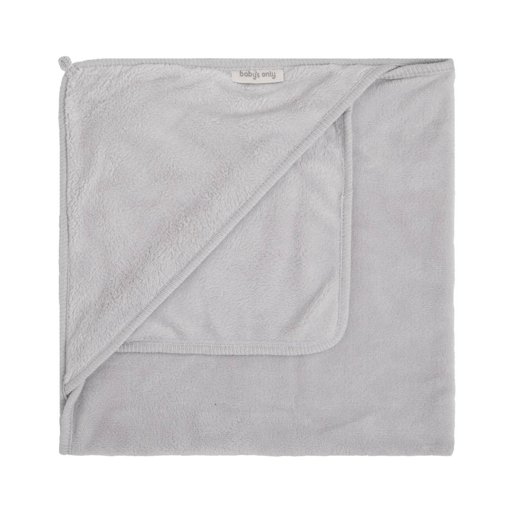 wikkeldeken Cozy 75x75 cm 5-puntsgordel dusty grey