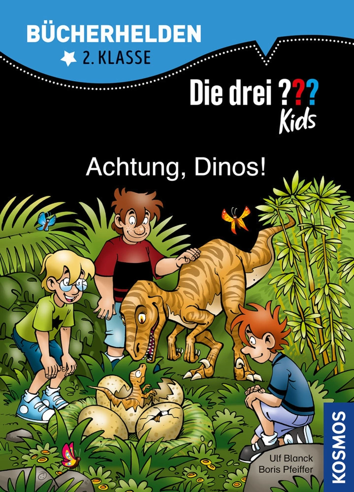 Bücherhelden / Die drei Kids, Bücherhelden 2. Klasse, Achtung, Dinos!; .