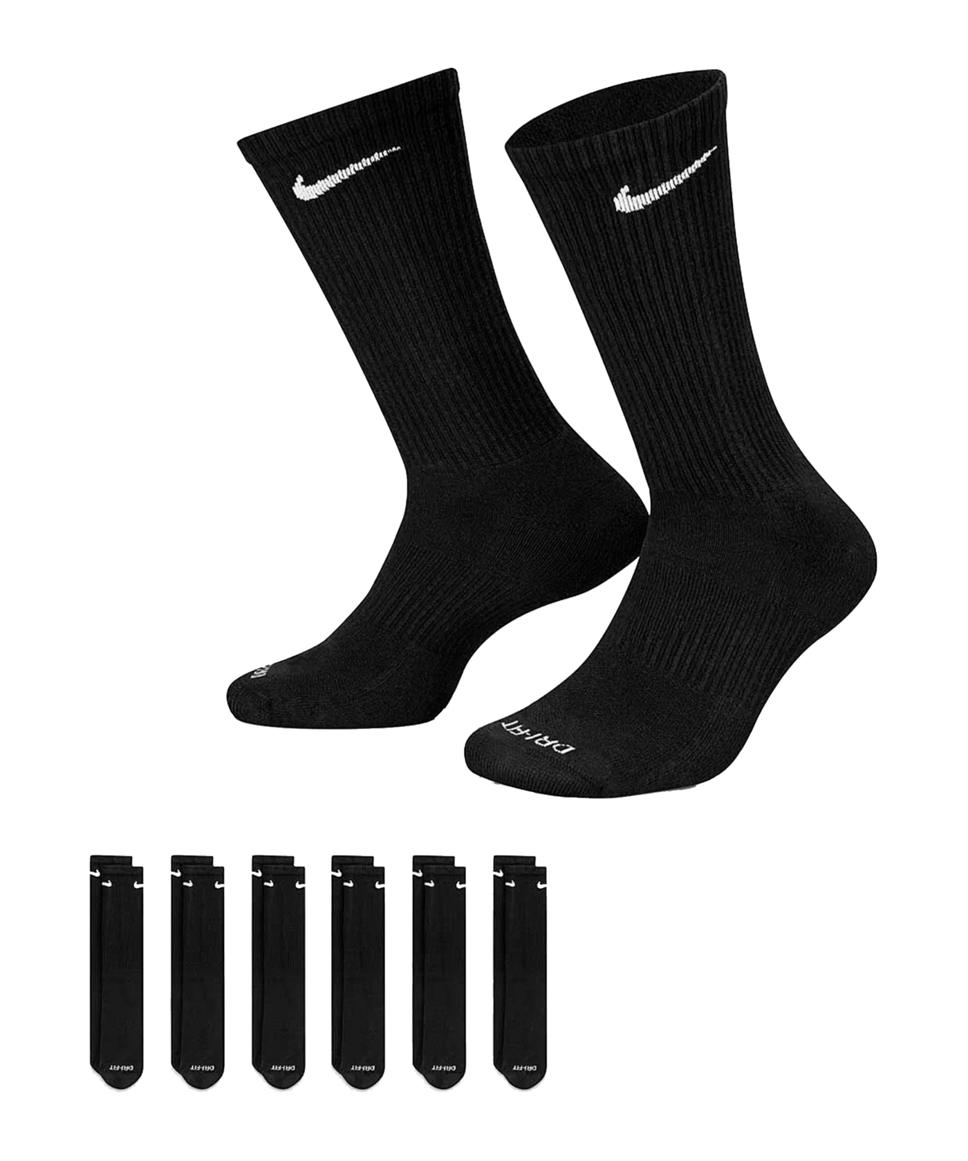 Nike Everyday Plus Cushioned 6er Pack Socken F010