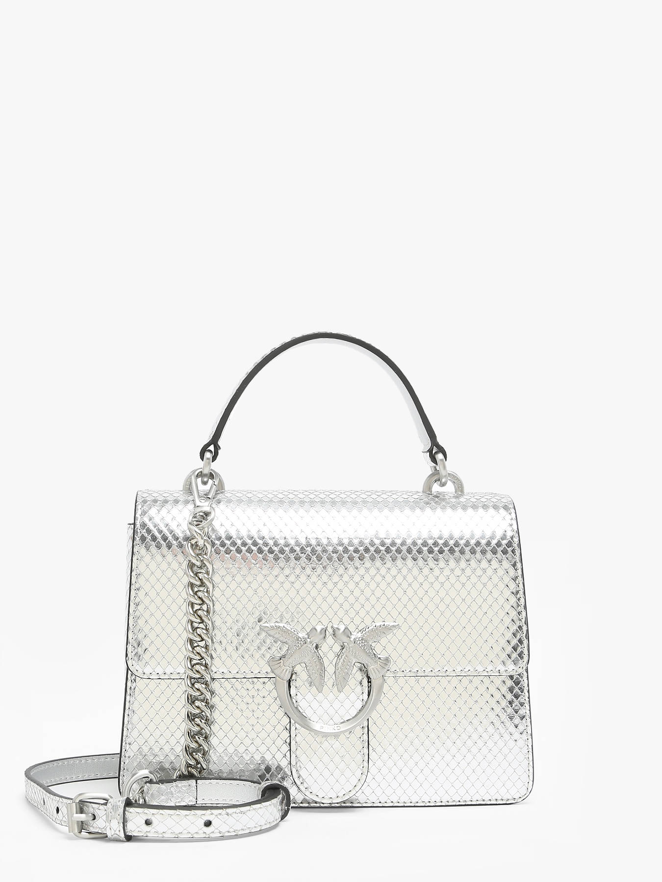 sac  main Love bag icon cuir PINKO