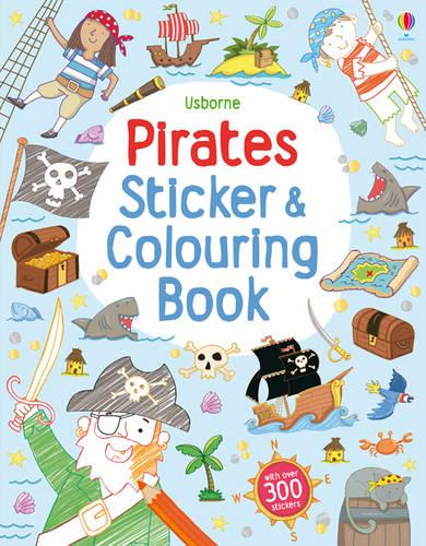 Pirates Sticker and Colouring book - Sticker and Colouring Book (Paperback)