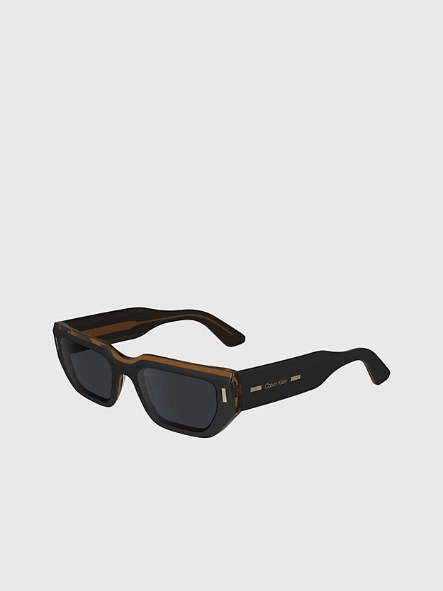 Óculos de Sol Retangulares Modificados CK24500S