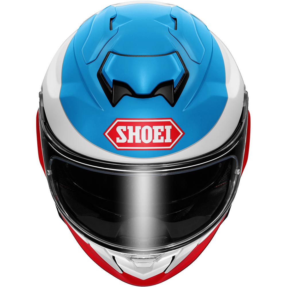 Shoei - Casque GT-Air 3 Lilt TC-10 / Blanc / Rouge / Bleu Clair