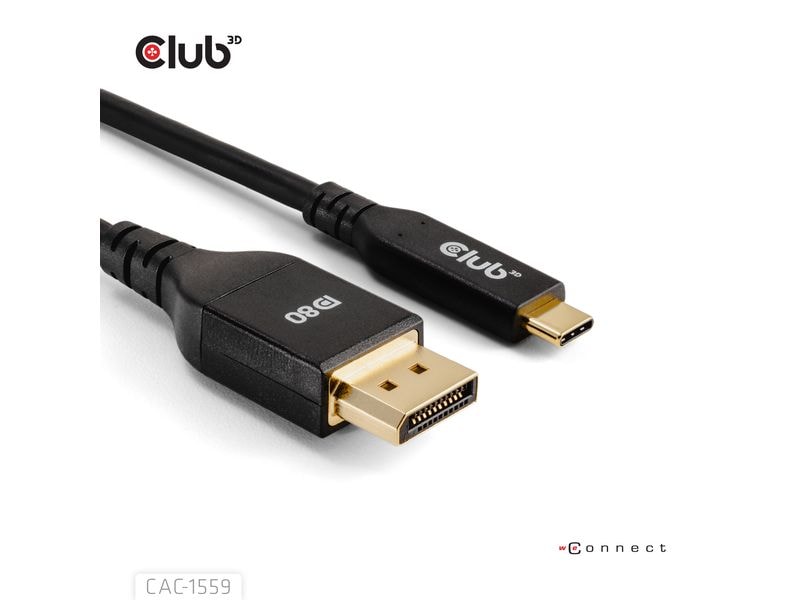 Club 3D Adapterkabel CAC-1559 USB Type-C - DisplayPort USB Typ-C auf DisplayPort