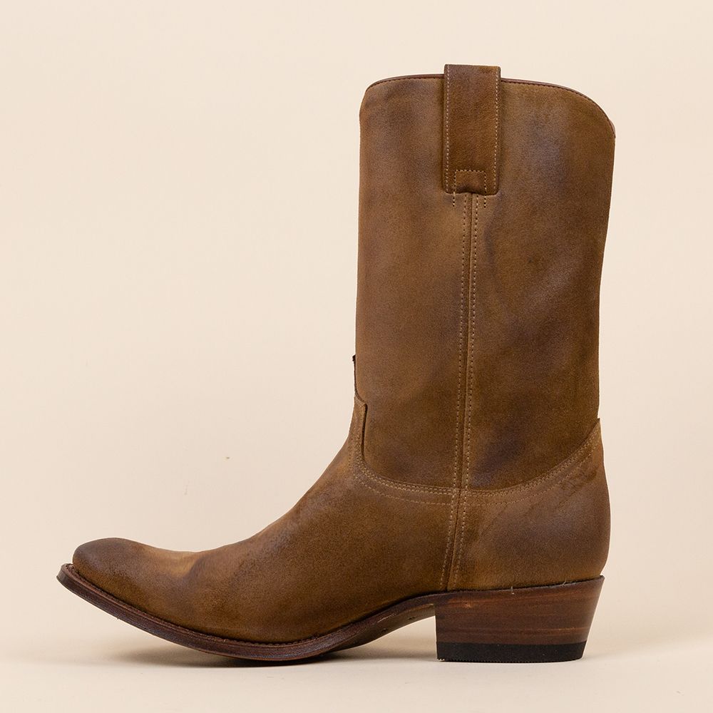 Sendra heren cowboyboots 2307 voley marron