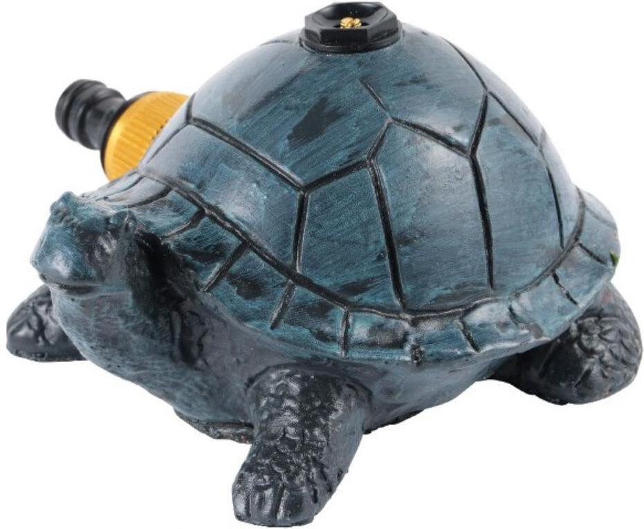 Lumineo tuinsproeier schildpad groen 12,5 x 16 x 9 cm