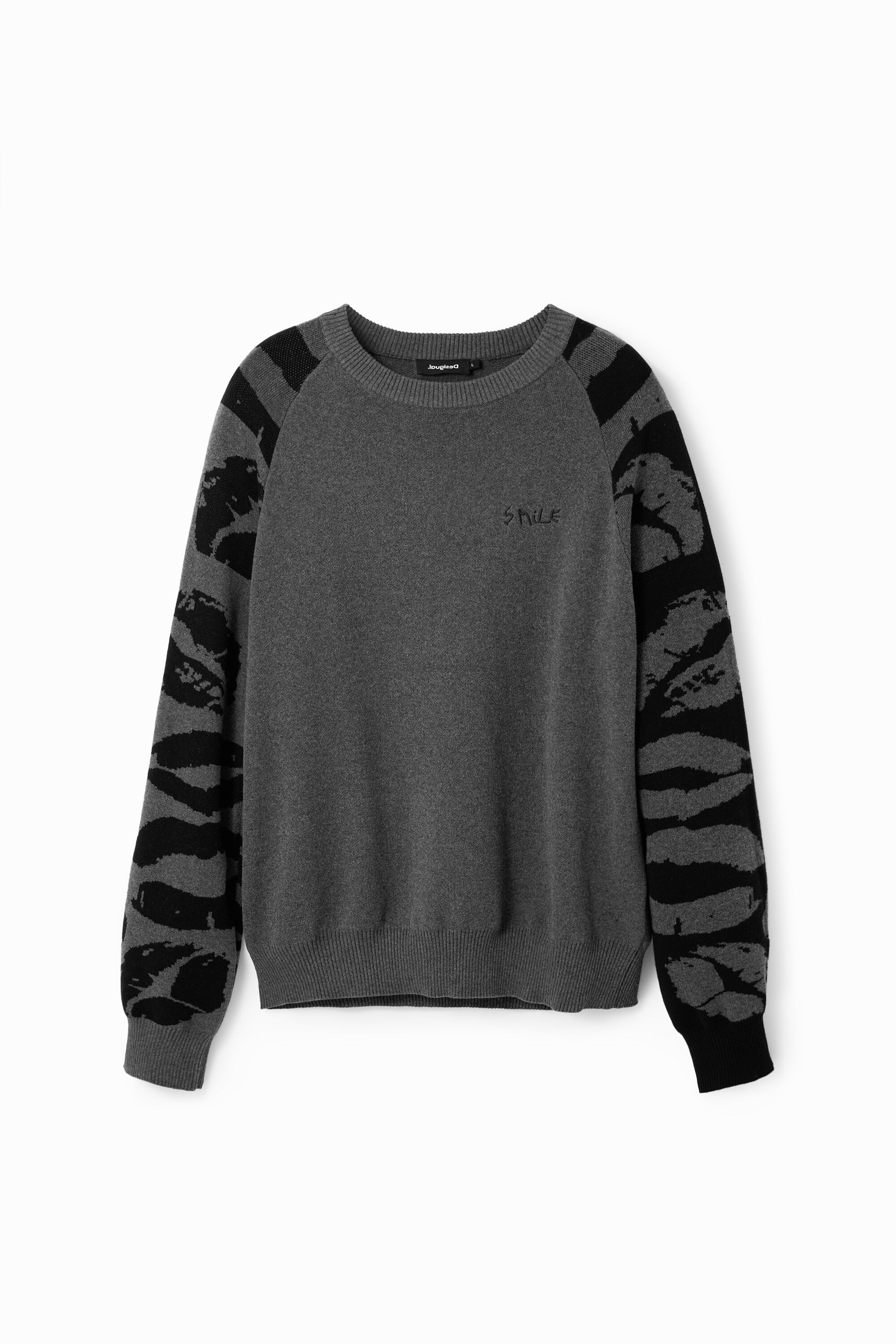 Pull jacquard animal print