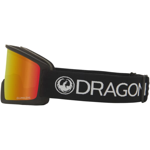 Masque de ski DRAGON DX3 OTG BLACK LL RED ION