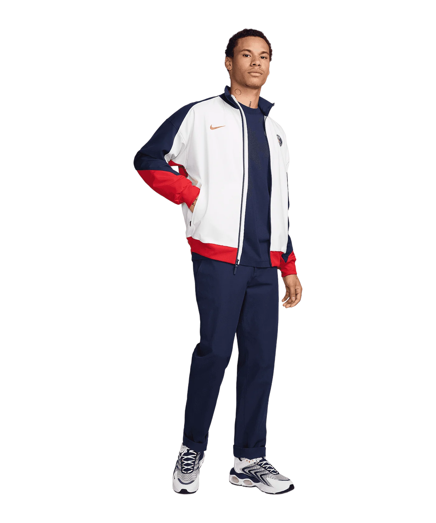 Nike Paris St. Germain Anthem Jacke Weiss F100