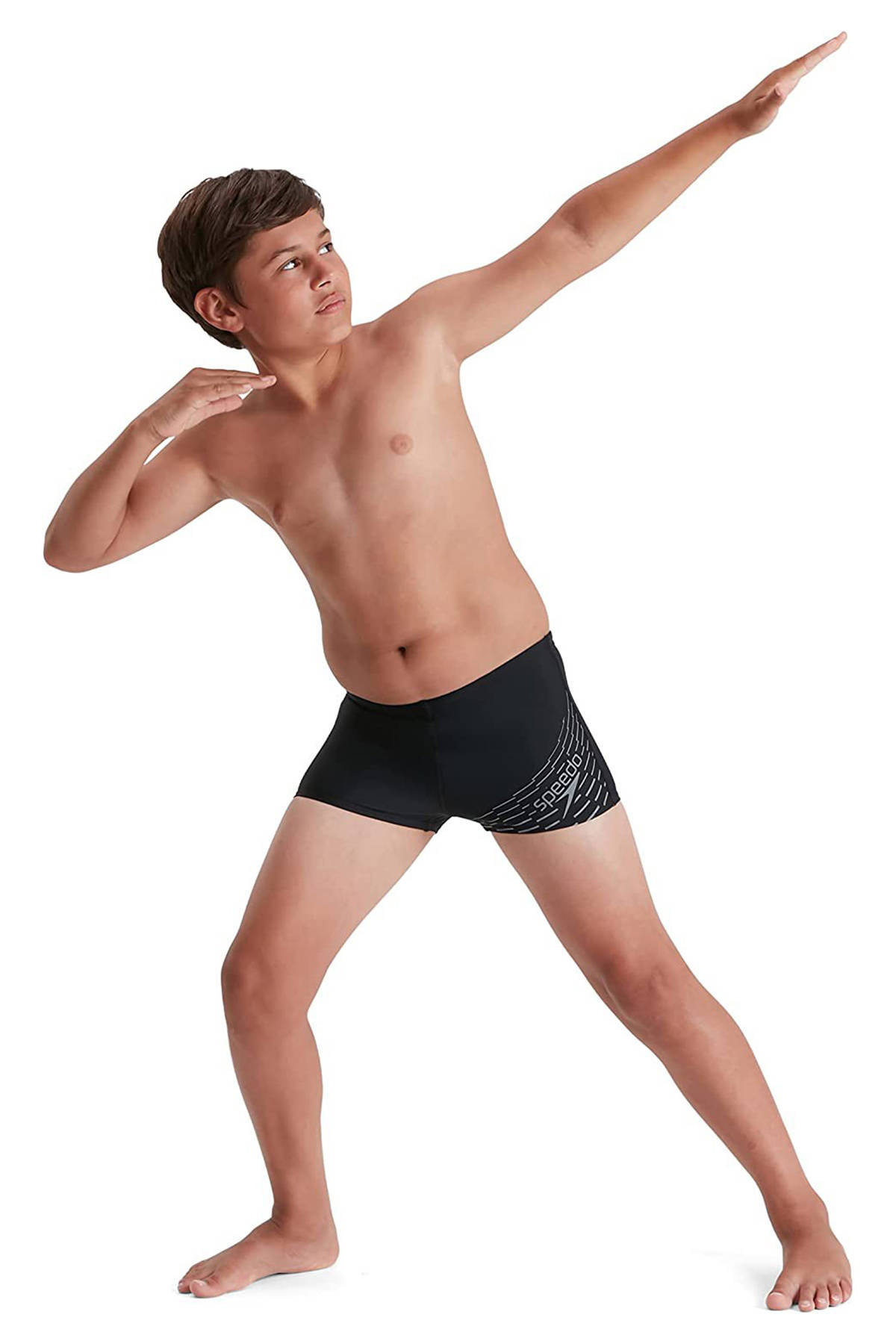 Speedo EnduraFlex zwemboxer Medley zwart/grijs