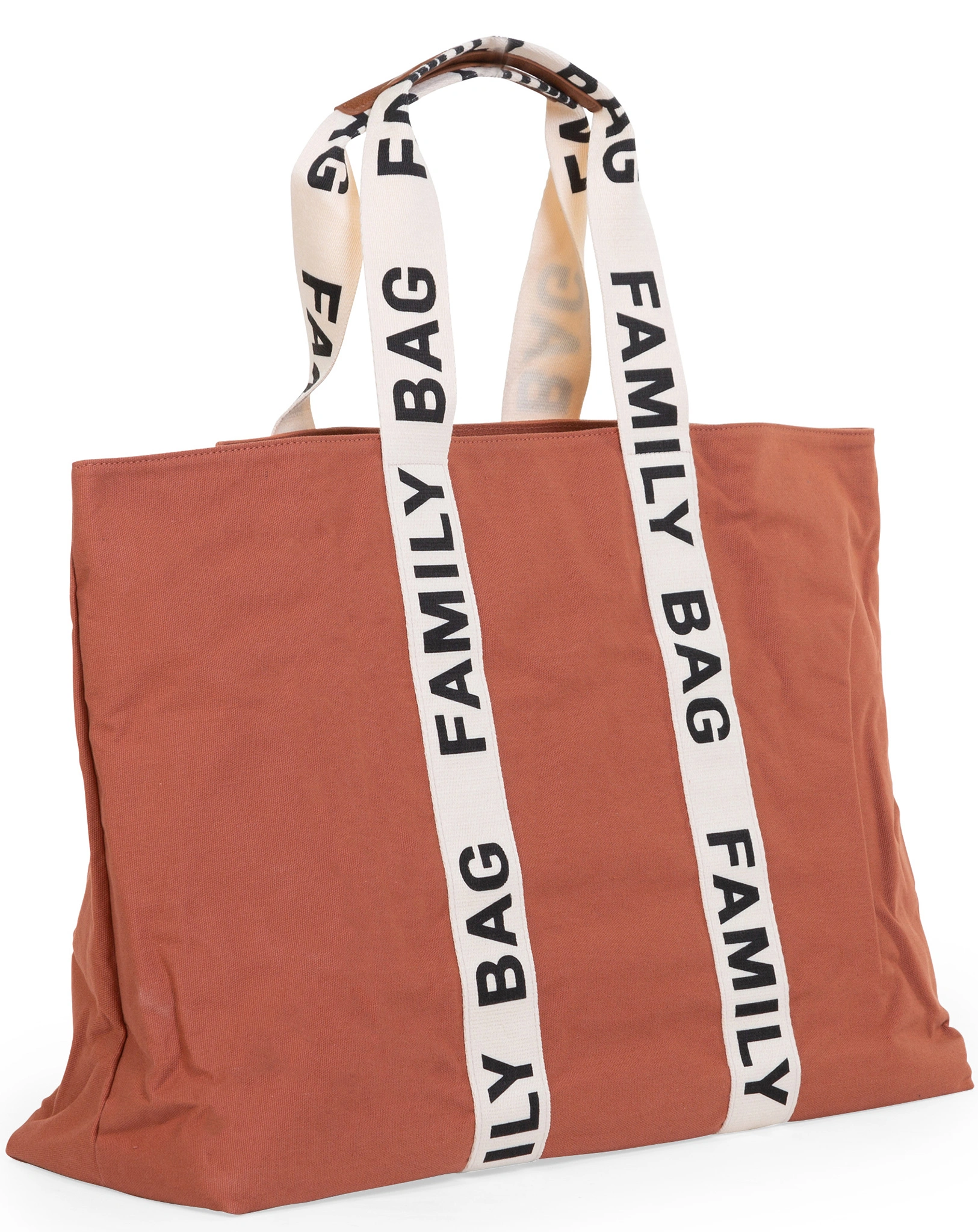 Canvas-Reisetasche FAMILY BAG SIG (55x18x40) in terracotta