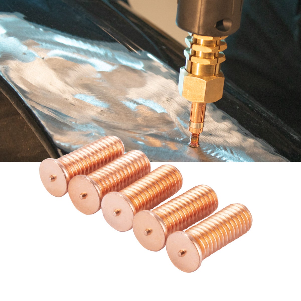 STAHLWERK Lasbouten M6 100-delige set Dent Puller Smart Repair Spotter Accessoires