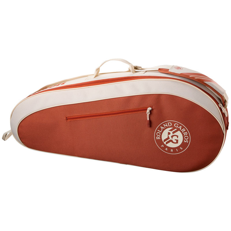 Sac de tennis Wilson Team Thermobag 3 pack Roland Garros 2025 beige et marron