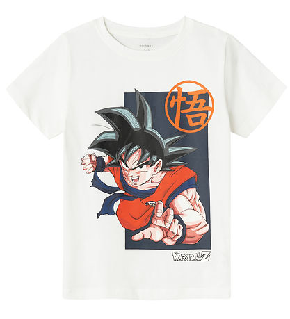 Name It T-Shirt - Noos - NkmJimmo Dragonball - Bright White