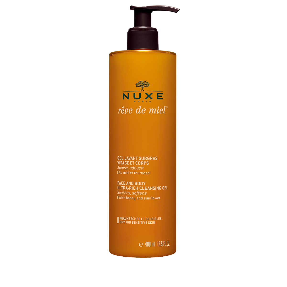NUXE Rêve de Miel Gel Lavant Surgras 750 ml