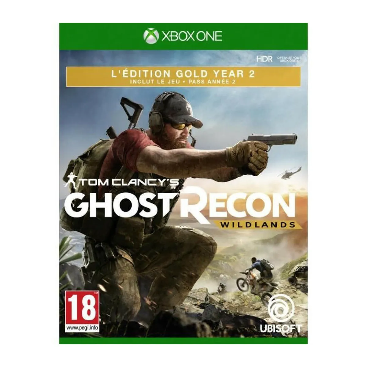 UBISOFT Ghost Recon Wildlands Year 2 Gold Jeu Xbox One