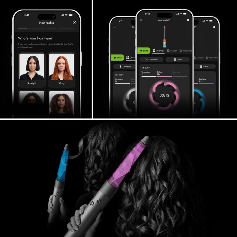 Dyson - Airwrap i.d. - Multi-styler - Pink - Met 6 Opzetstukken
