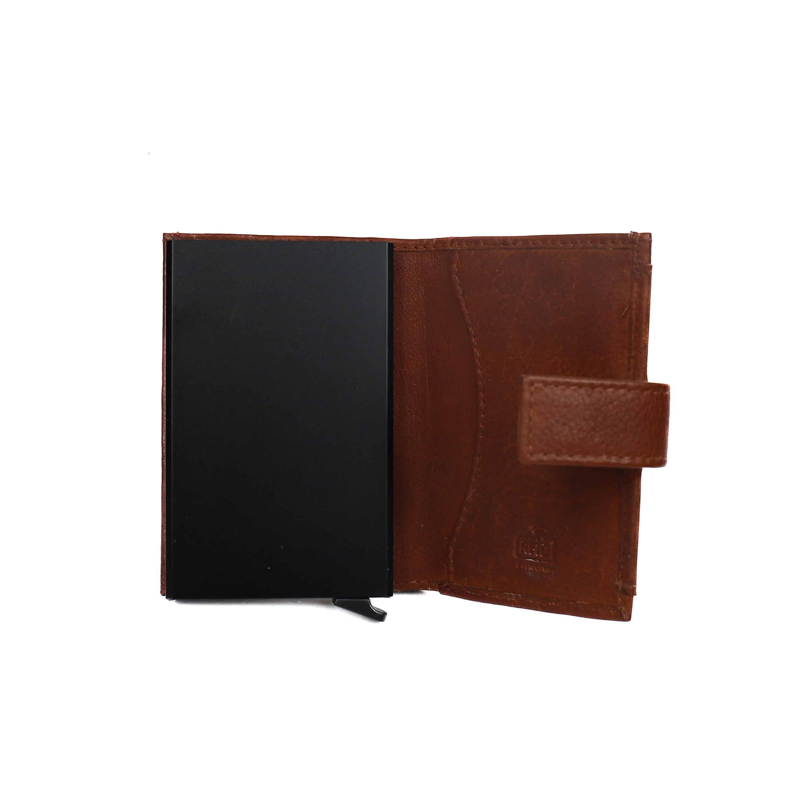 Pasjeshouder 'Evie' cognac Cognac