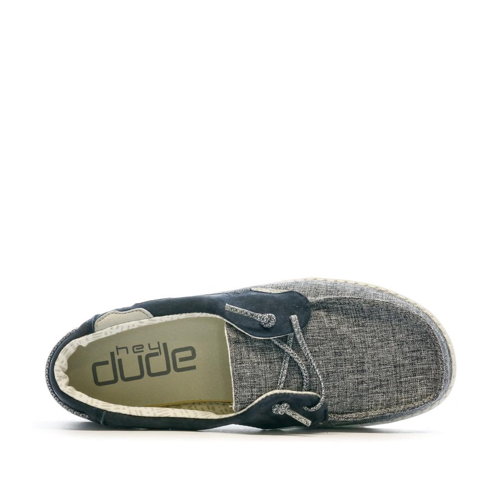 Hey Dude Chaussures Bleu Femme Hey Dude Laila