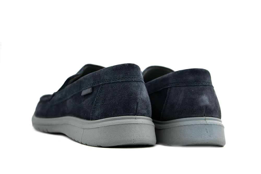 Ara Loafer Jeans Grey Suede