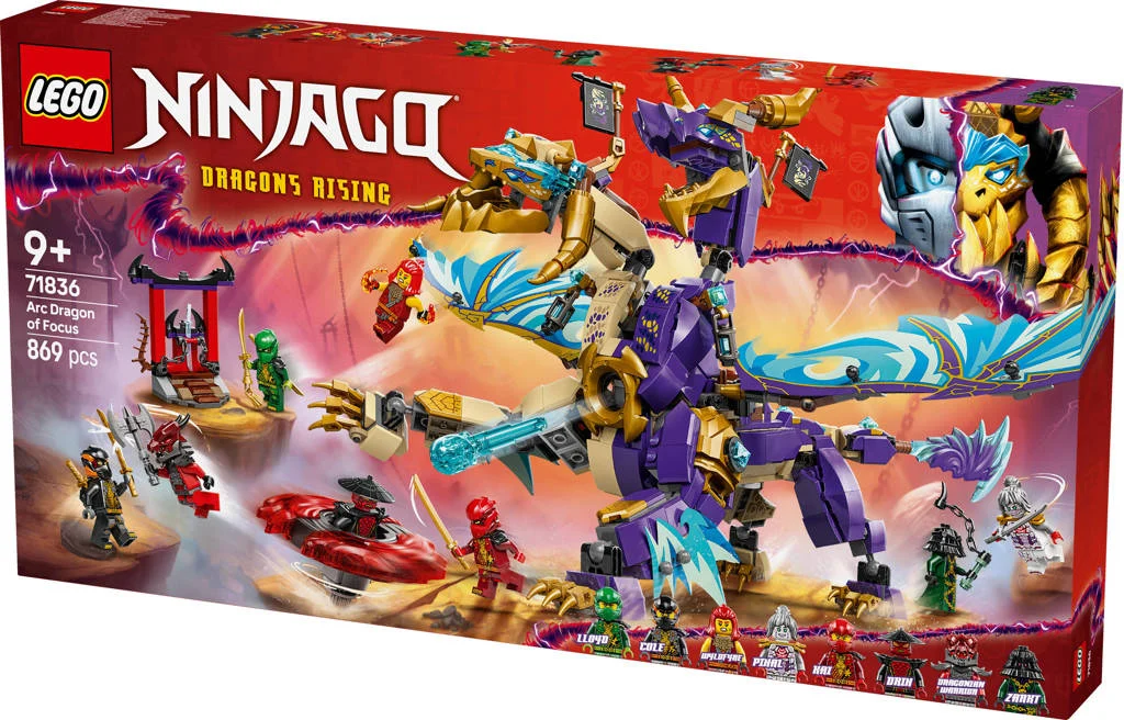 Mooie uitdagende set Lego!Boogdraak van Concentratie speelgoedset 71836