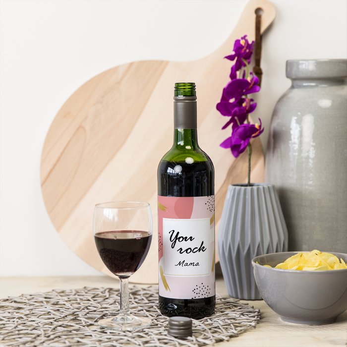 Duc de la Foret | Merlot | Mama met eigen tekst | 750 ml
